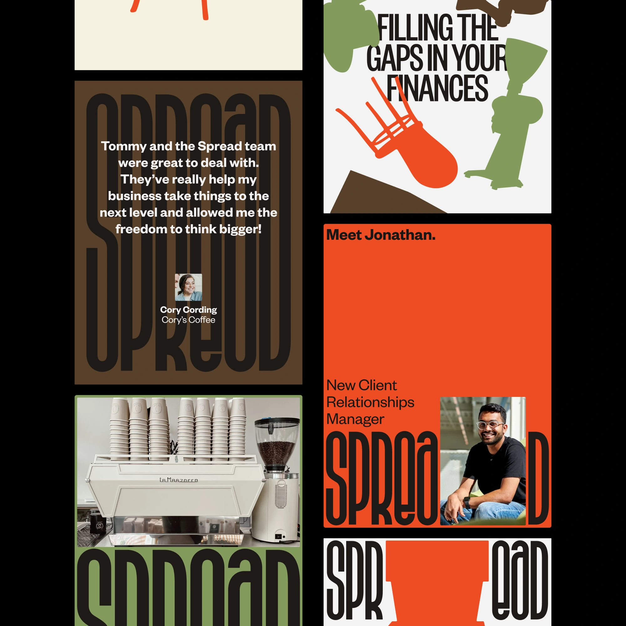 Social Media Design for Spread Asset Finance