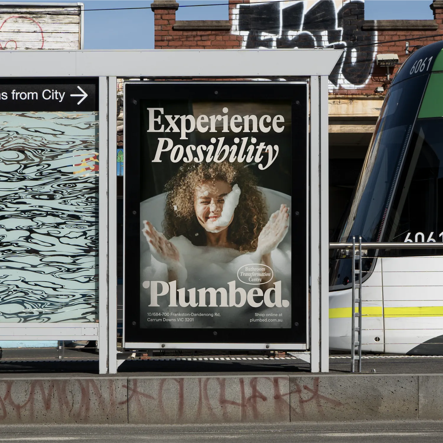 Plumbed brand identity design by ONETOO